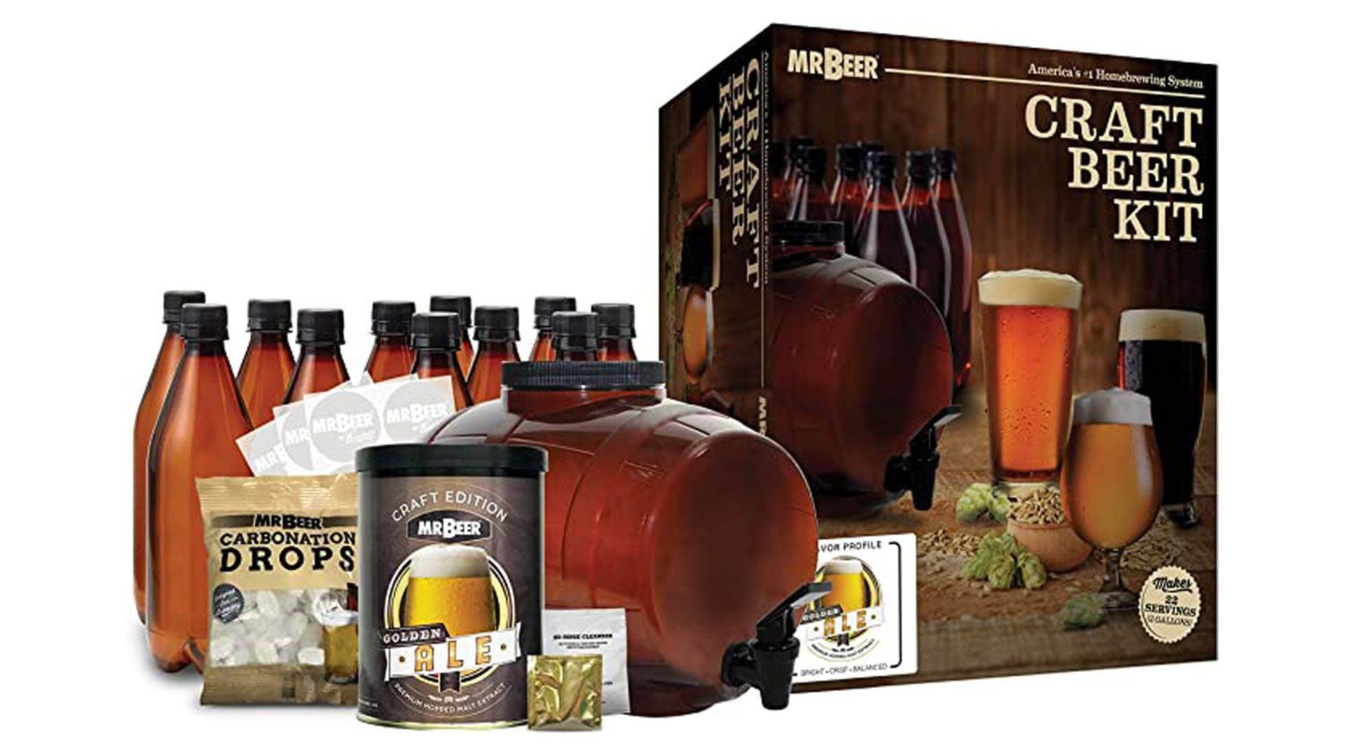 this image shows one of the Beer Brewing Kits