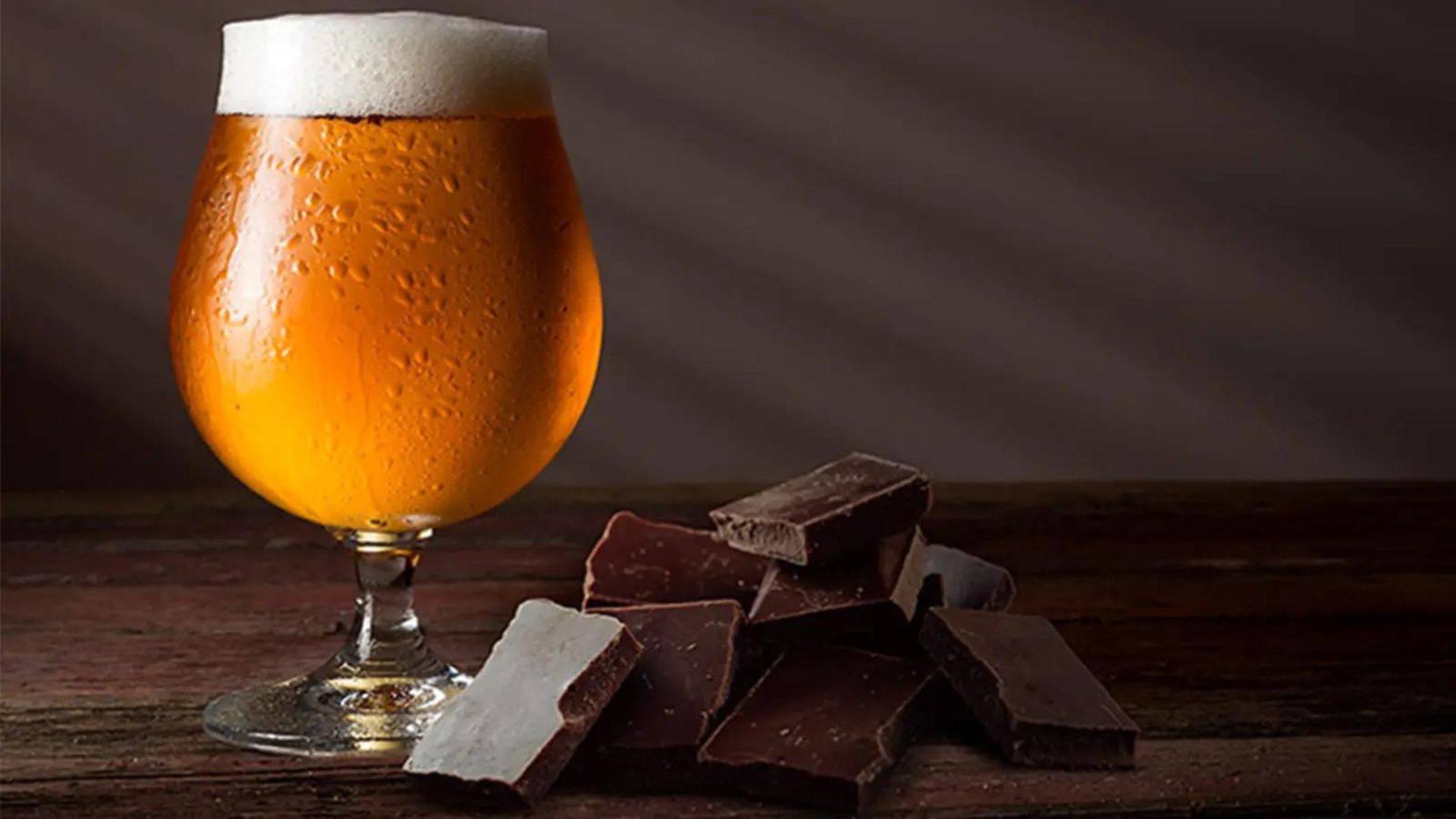 this image shows Beer and Chocolate Pairing